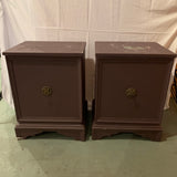 SOLD  Purple Side Tables