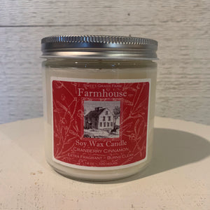 14oz Sweet Grass Farm Soy Wax Candle (3 Scents)