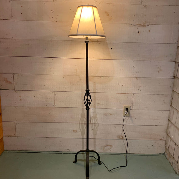 Iron Twist Floor Lamp