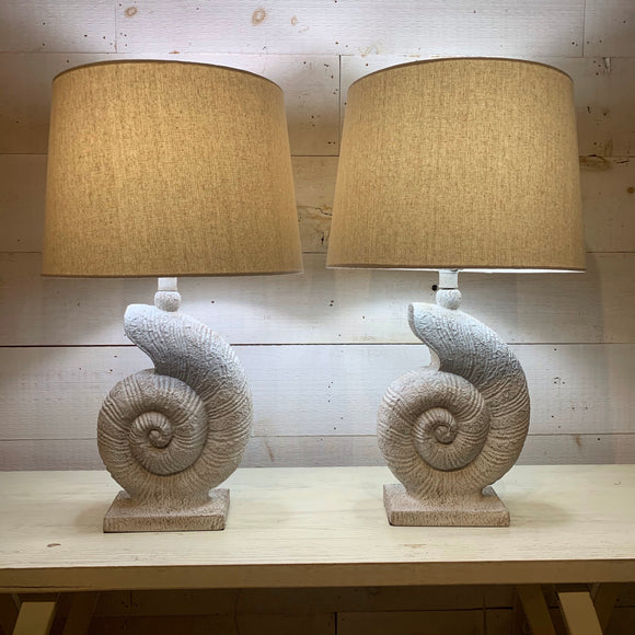Shell Table Lamps