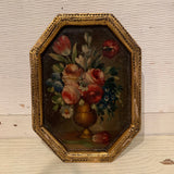 Victorian Framed Floral Paintings