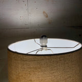 Round Etched Glass Accent Lamp