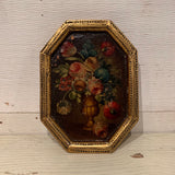 Victorian Framed Floral Paintings